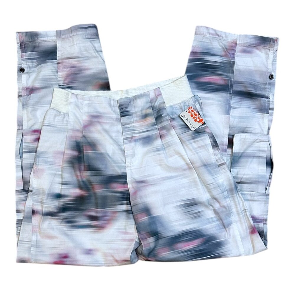 NWT Free People X FP Movement Mesmerize Me Cargo Printed Pants